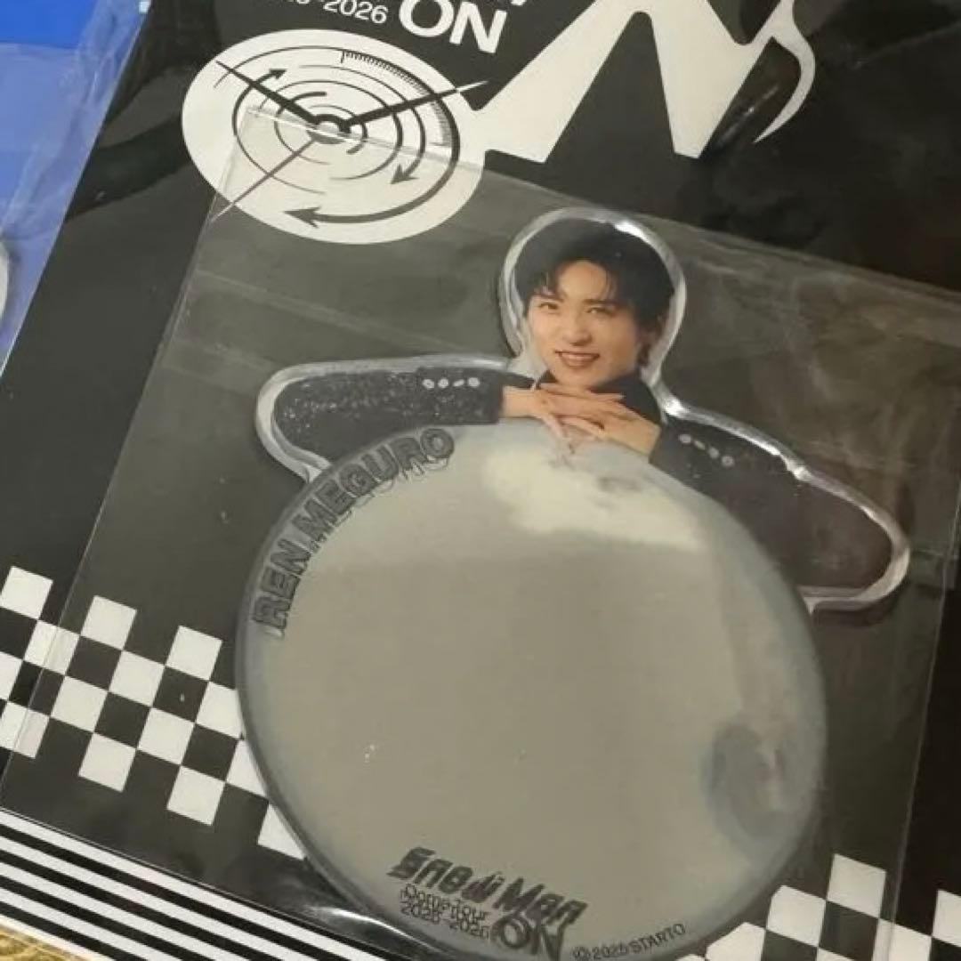  Man ON 渡辺翔太 目黒蓮 アクスタ ステッカー ソフビ セット