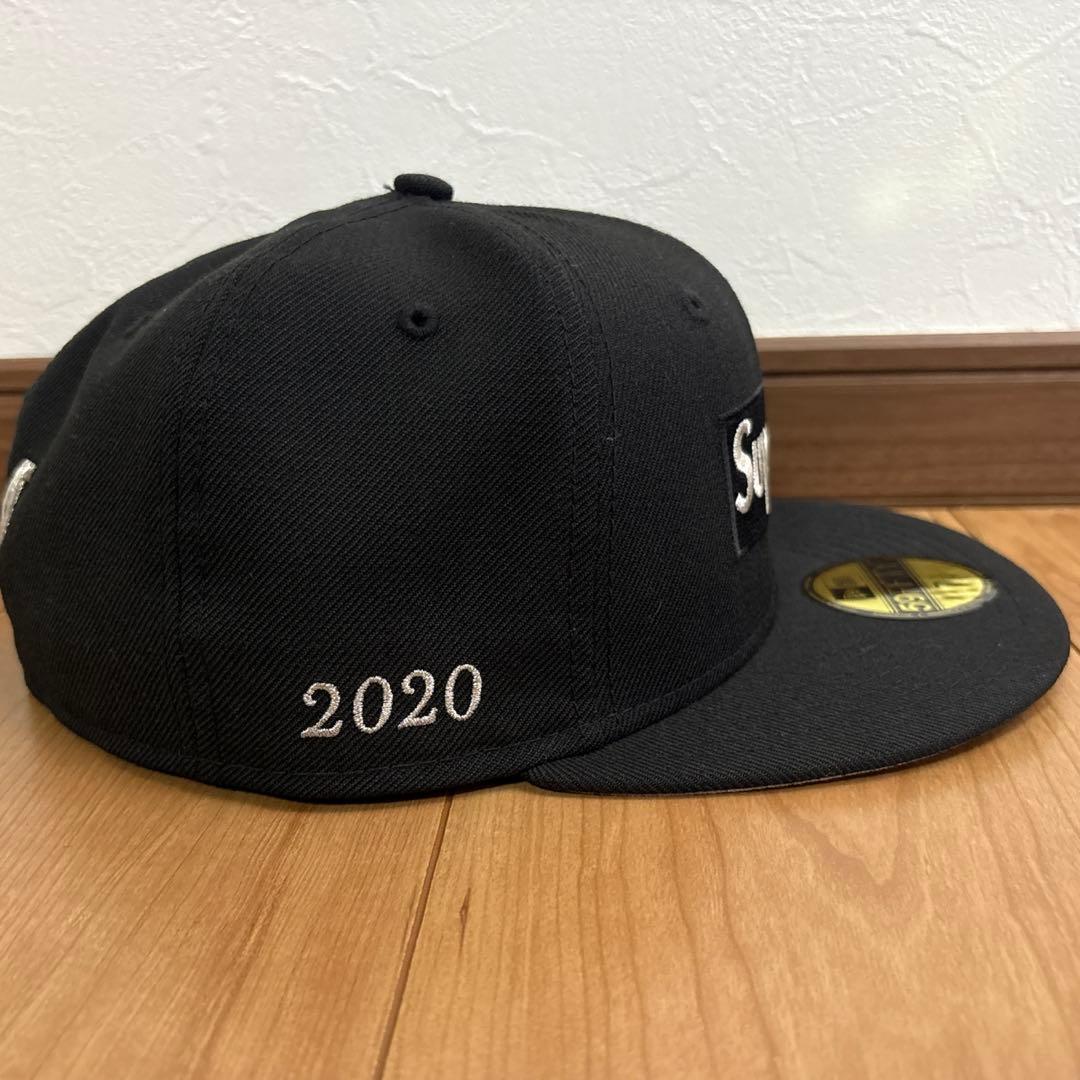【美品】シュプリーム(supreme) とニューエラ20SS キャップブラック