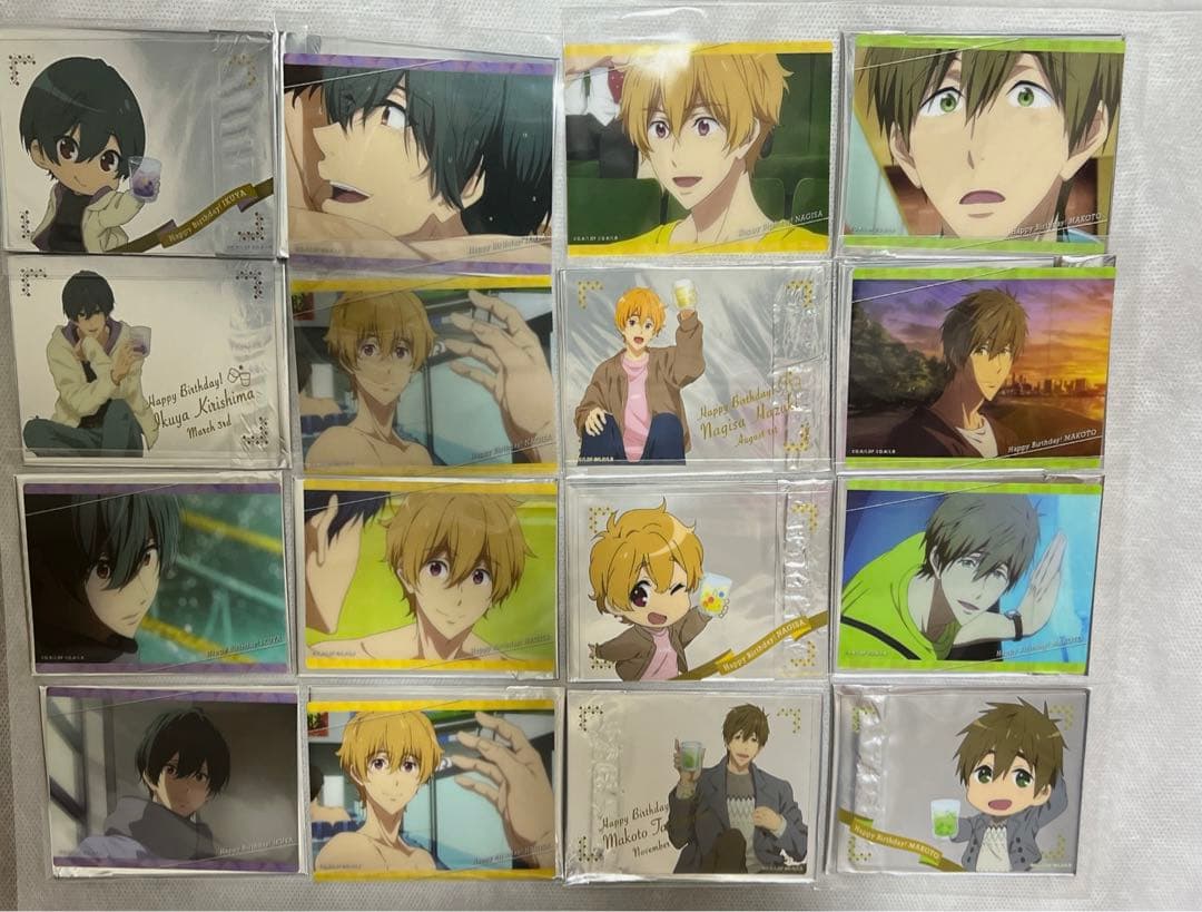 Free! Birthday クリアカード くじ グッズ