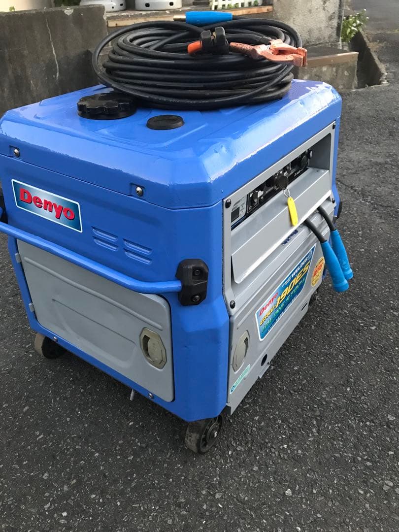 Denyo GAW-190ES ポータブル発電機溶接機￼