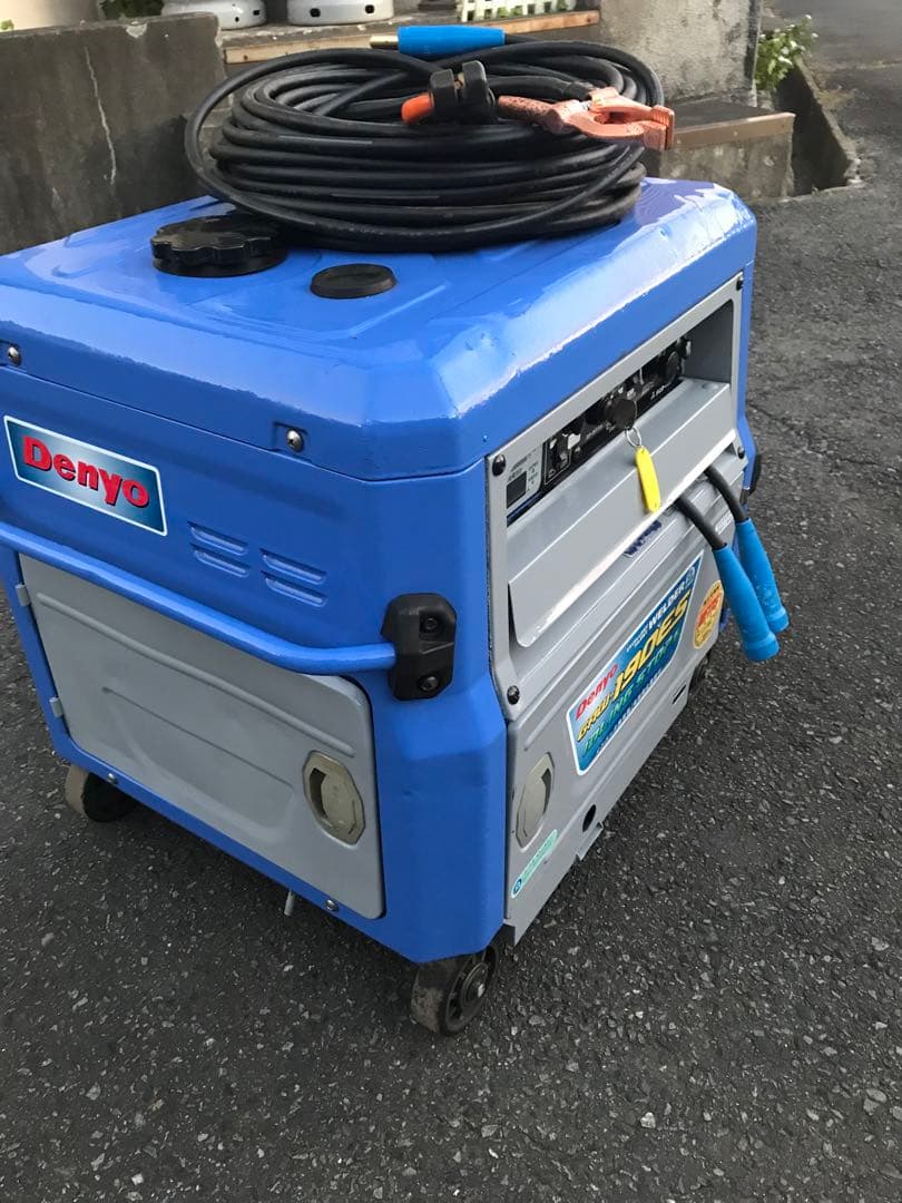 Denyo GAW-190ES ポータブル発電機溶接機￼