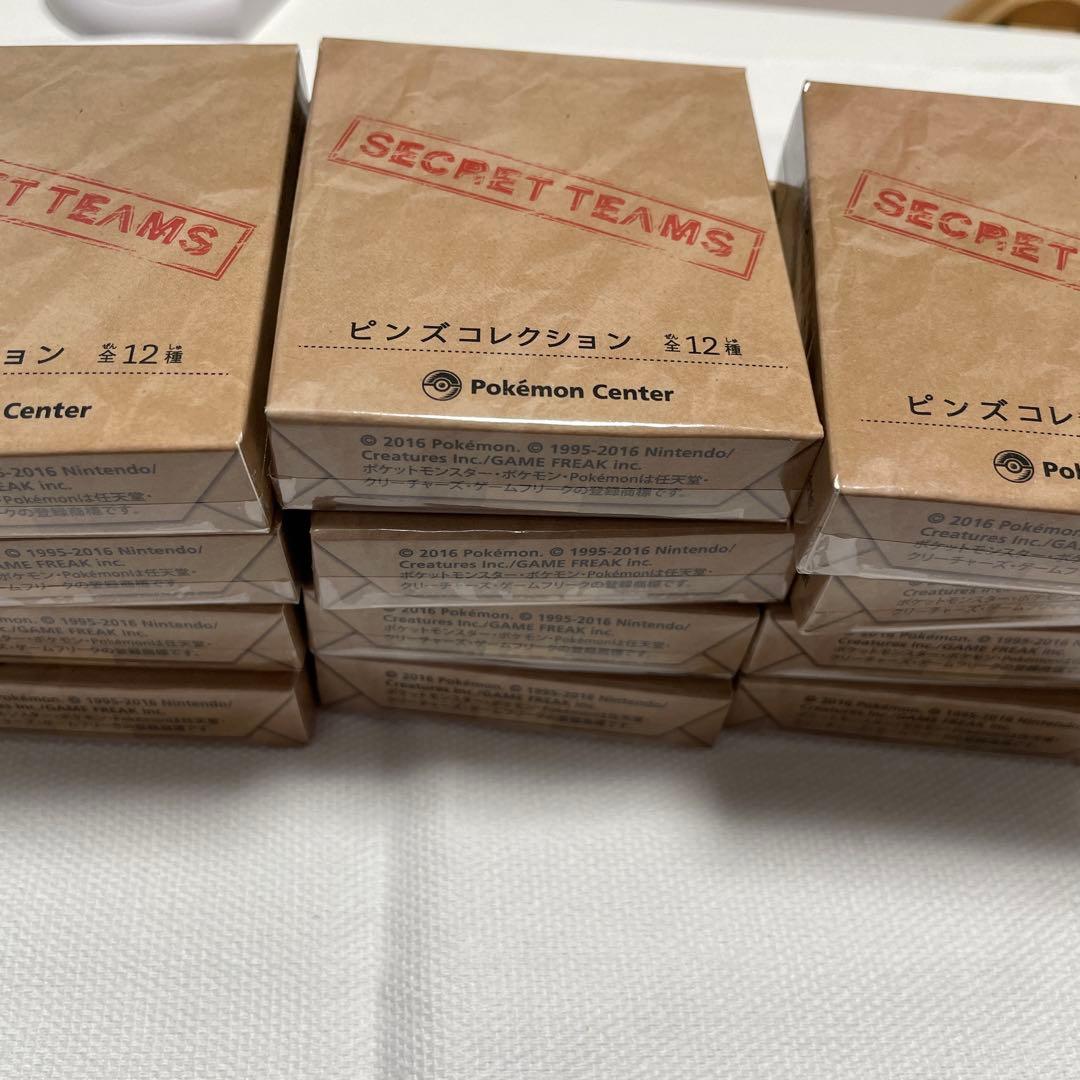 SECRET TEAMS ピンズコレクション　全12種セット