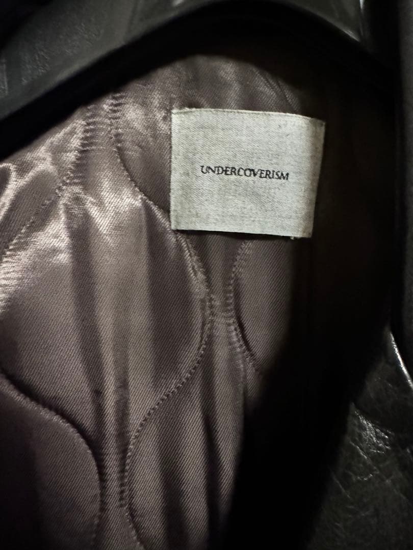 2013AW undercoverライダースジャケットBLACK