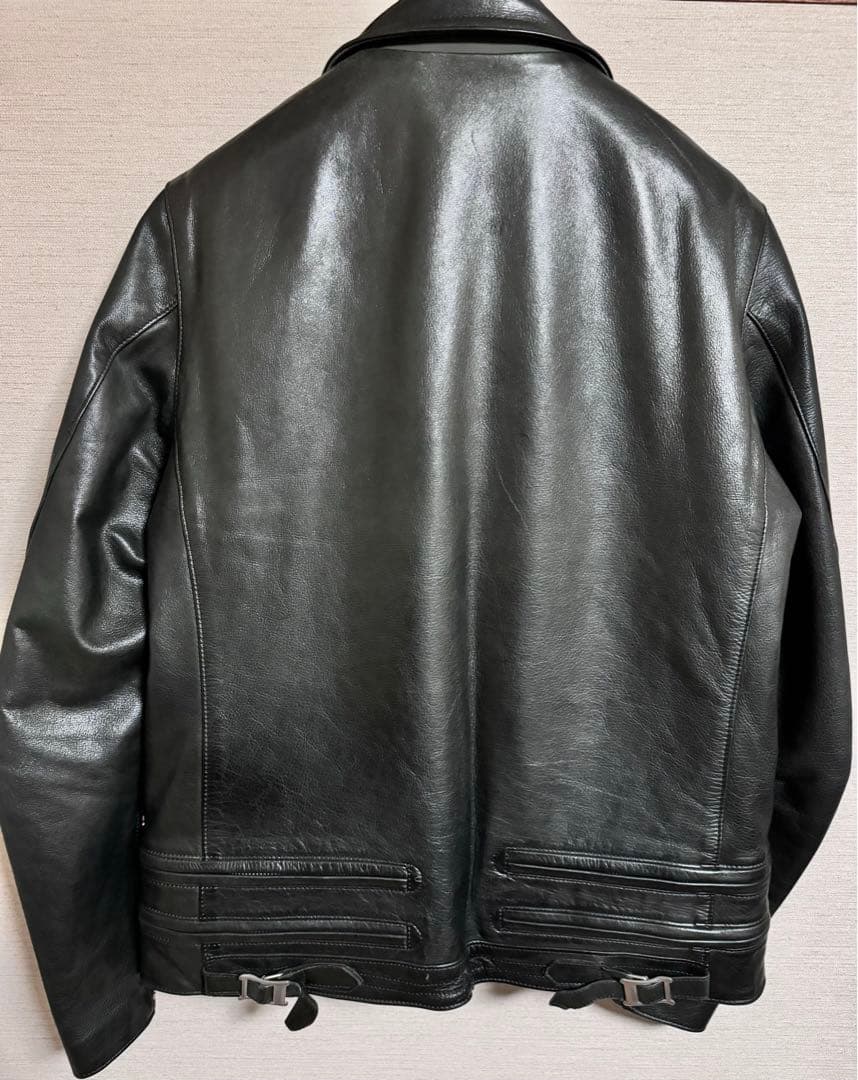 2013AW undercoverライダースジャケットBLACK