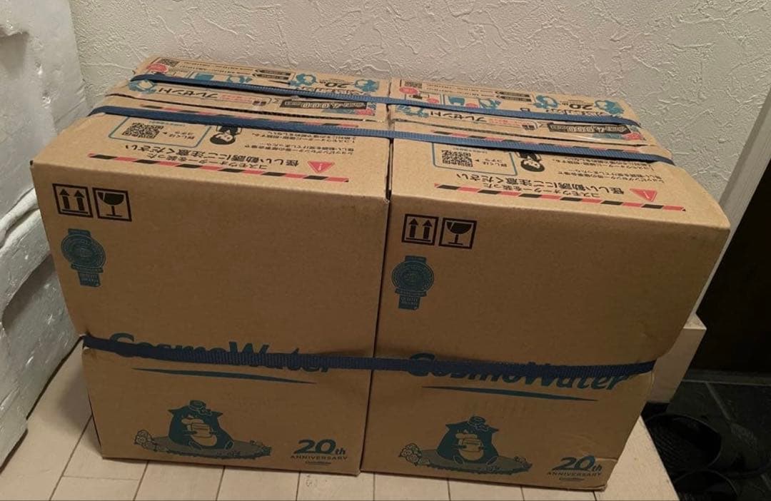 cosmo water４箱せと