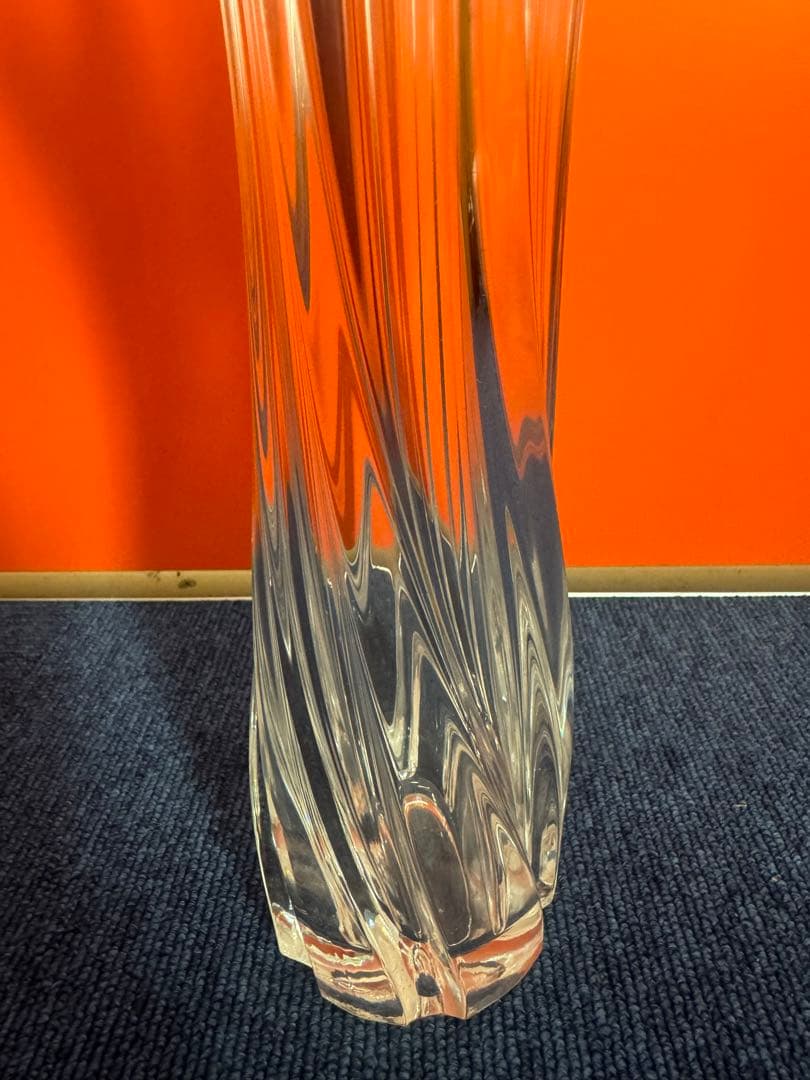 1743 VARSOVIA  ポーランドからの上質なクリスタル　花瓶グラス