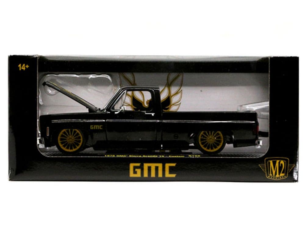M2 1976 GMC シエラ・グランデ 15 - カスタム(ブラック)
