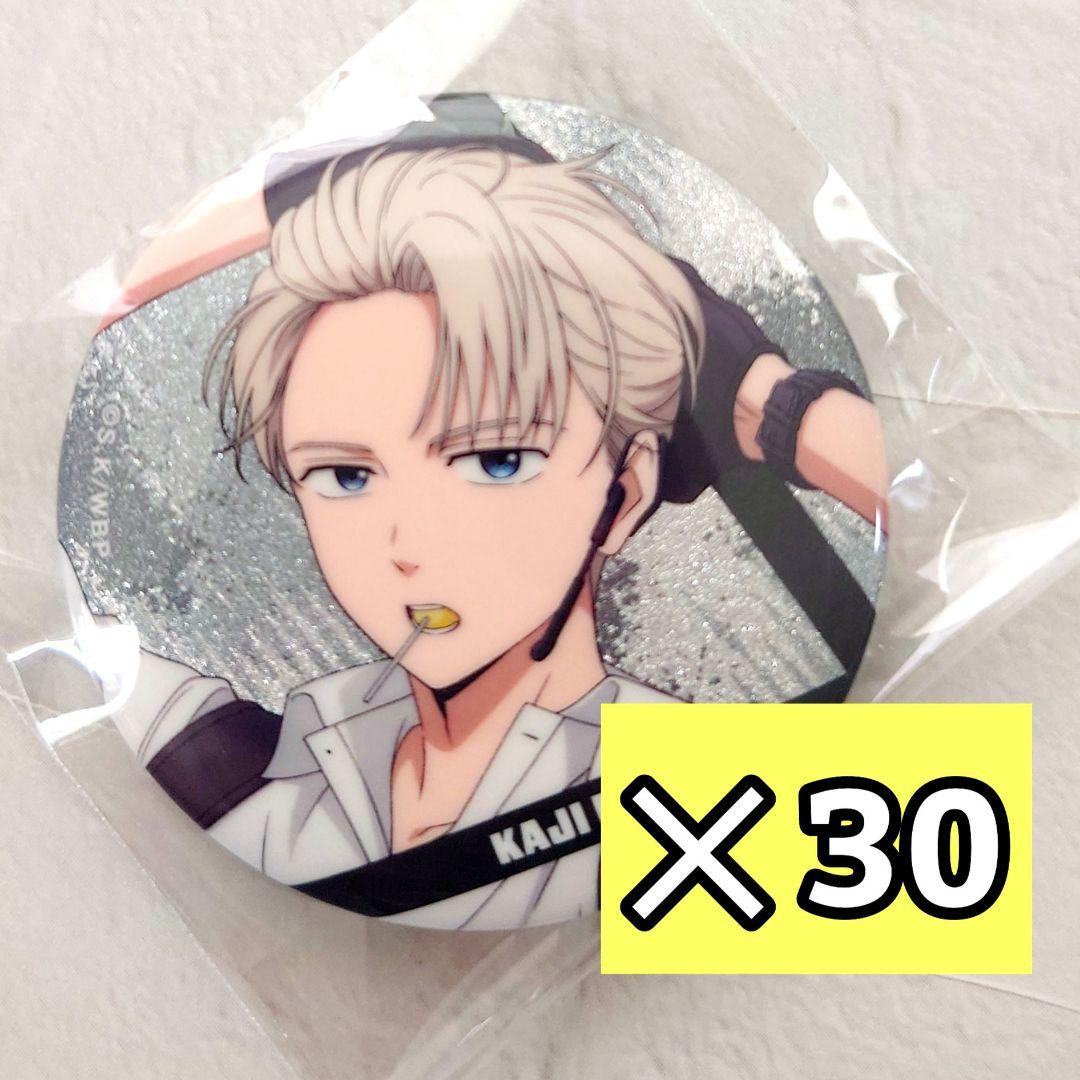 ３０個★梶蓮　ラメキラカンバッジ２