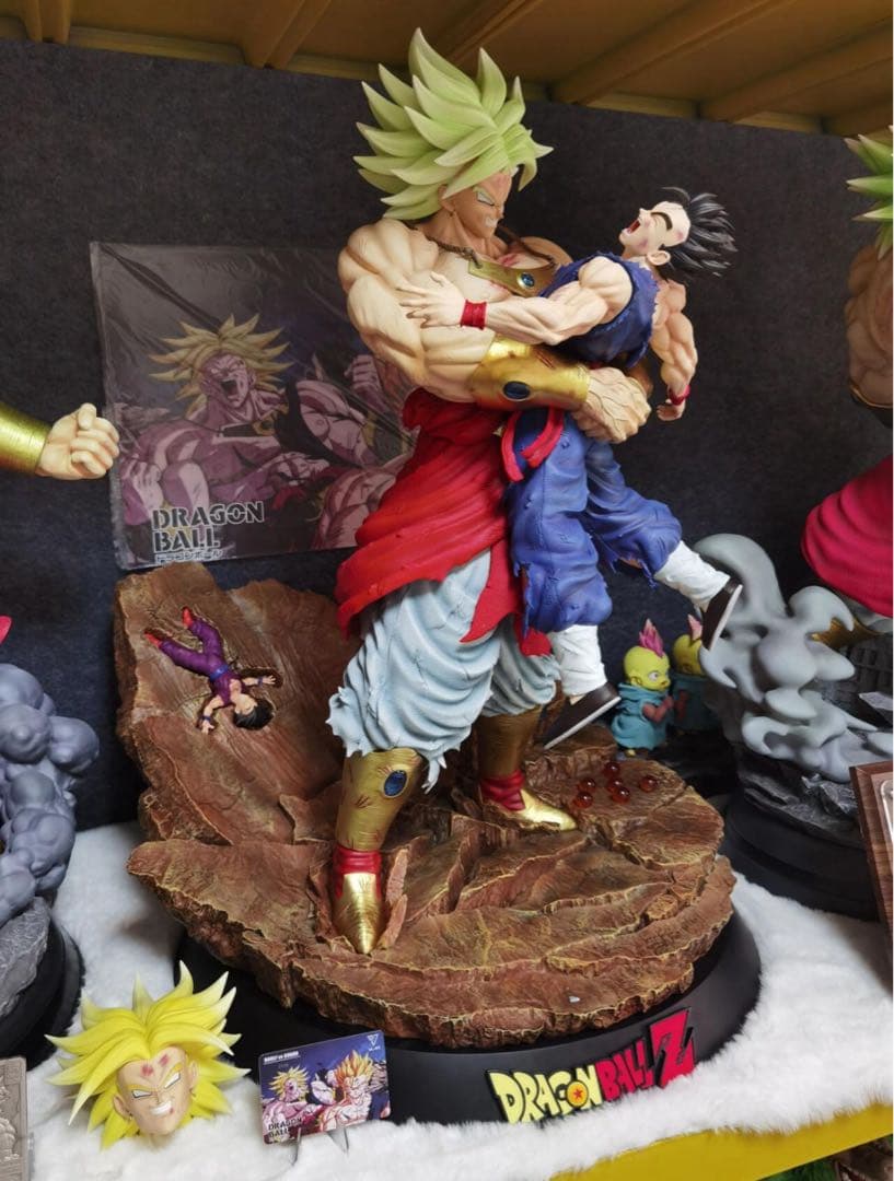 ドラゴンボール ブロリー ガレキ ガレージキット スタチュー X②⑥