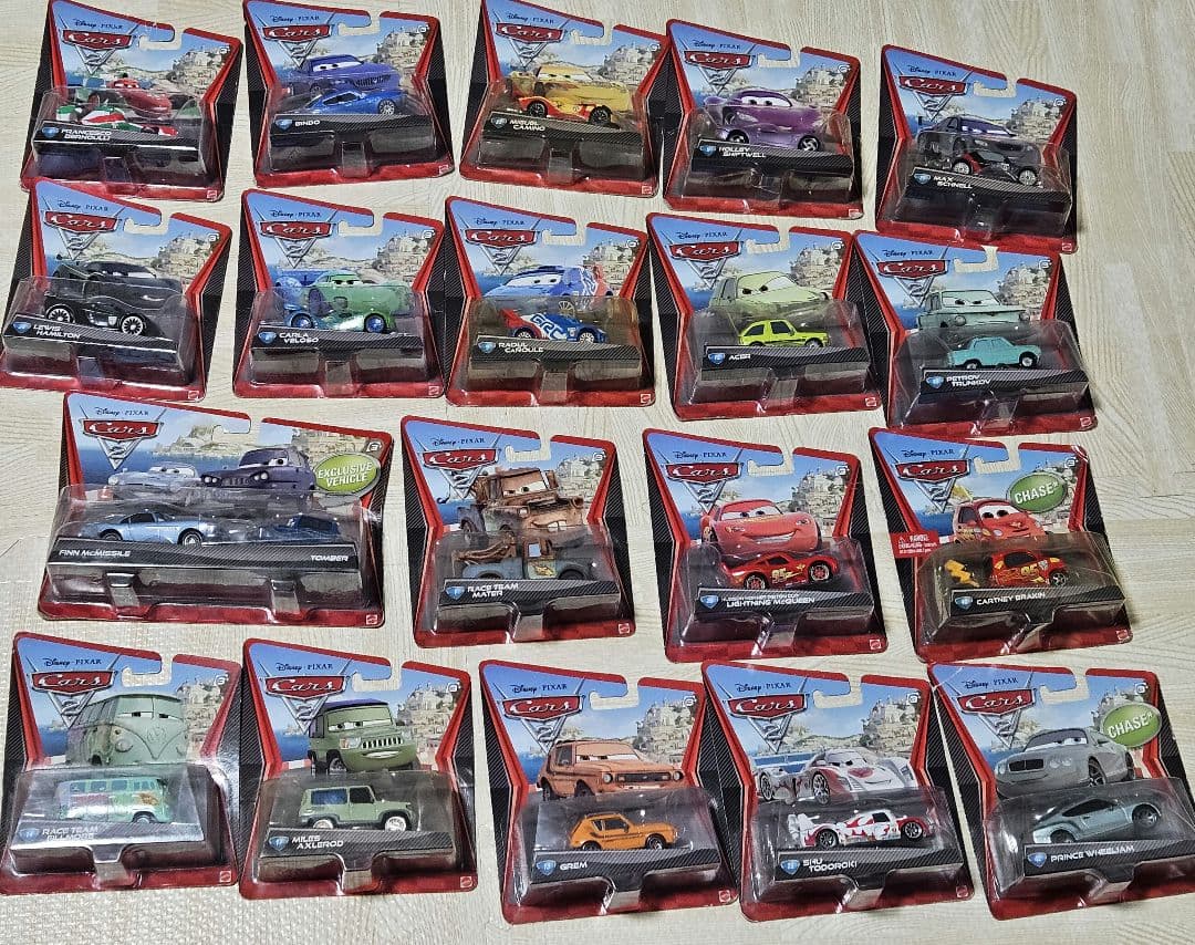 カーズ　セット　ミニカー