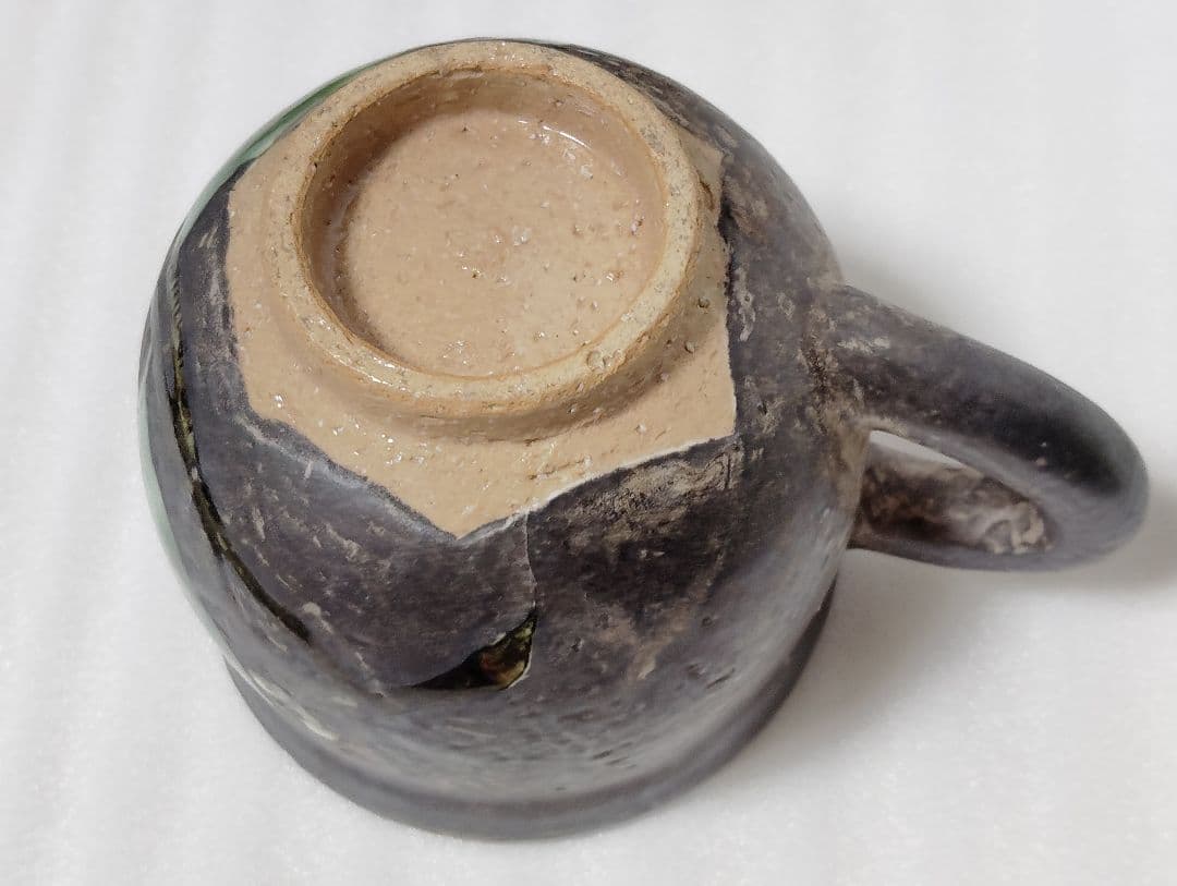 京焼　清水焼　陶葊　陶あん　椿と梅　カップ＆ソーサー　ペア