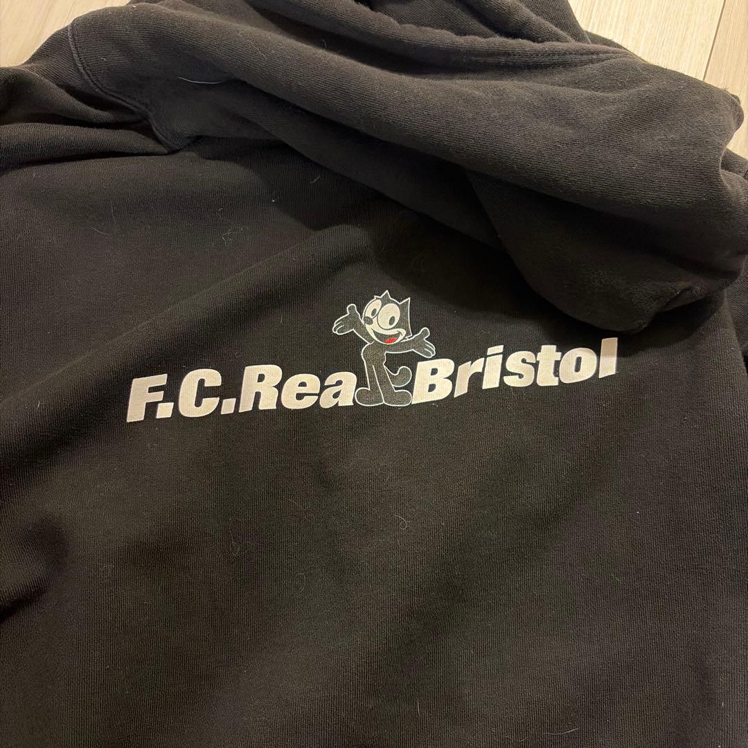 Bristol フード付きパーカー 黒