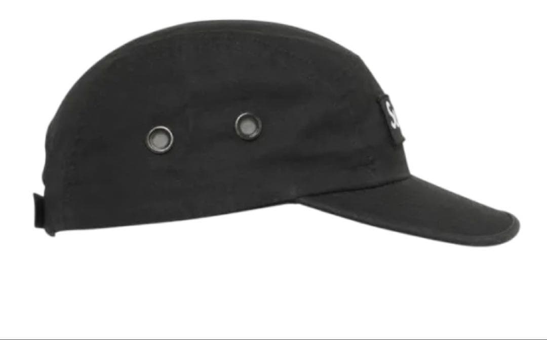 Supreme ブラック キャップMilitary Camp Cap