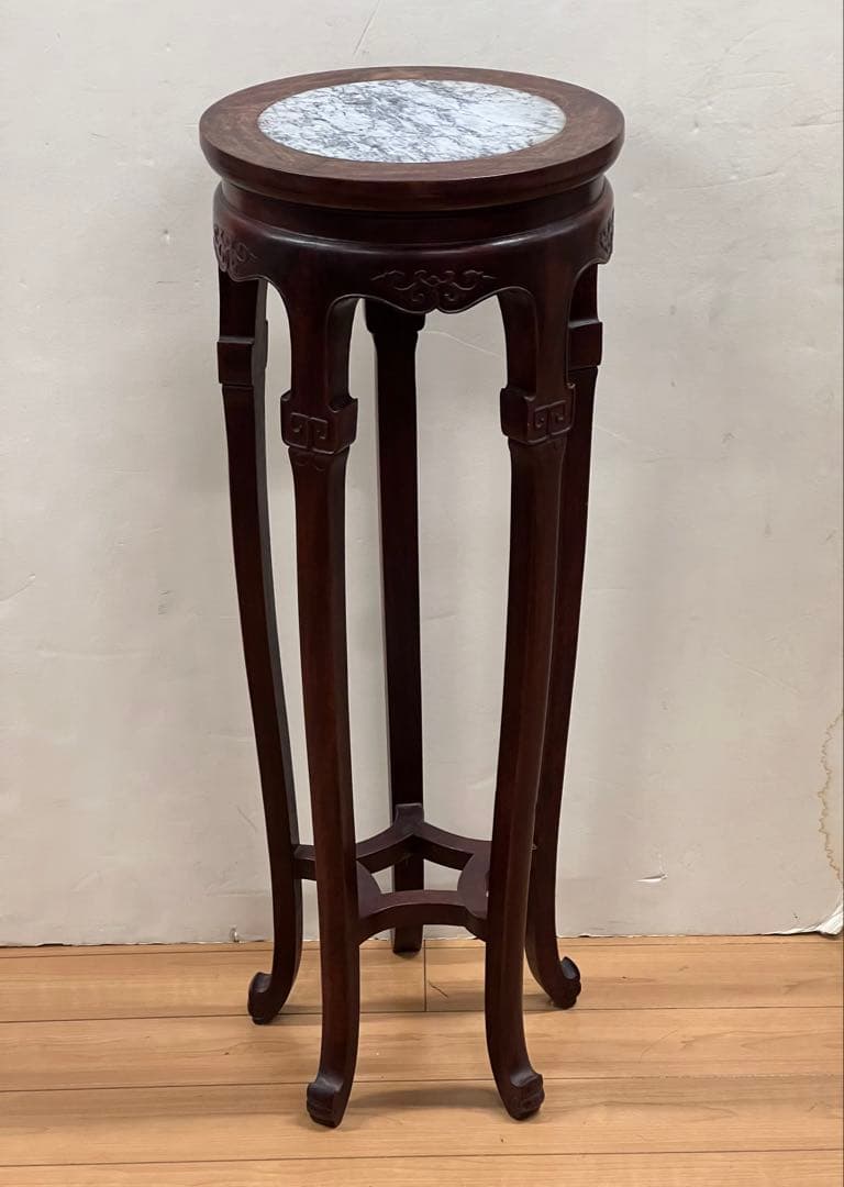 ［美品］花梨　花台　送料込み