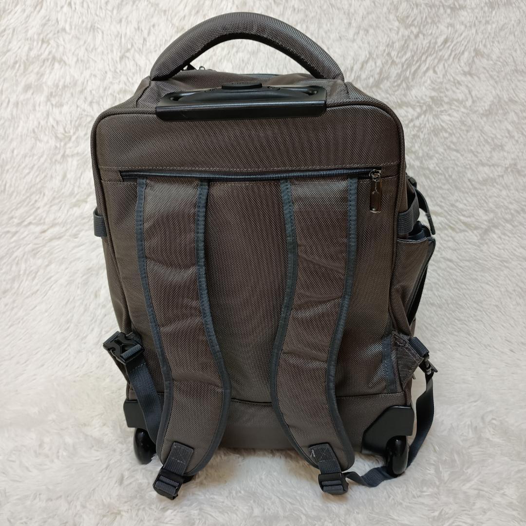 LeeDee 2way静音キャリーバッグ グレー 機内持込みサイズ キャスター付