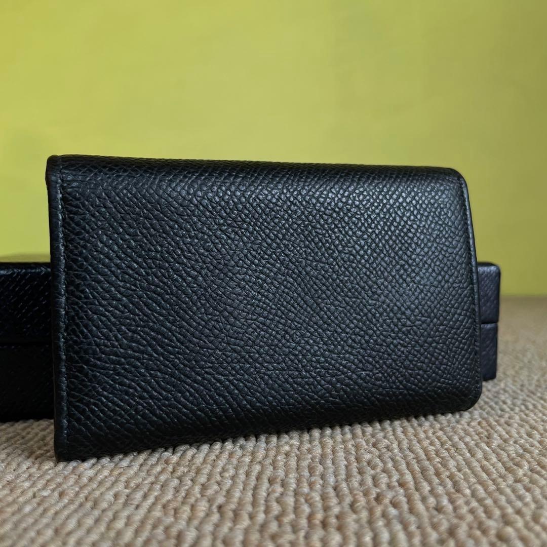 正規品⭐️極美品⭐️BVLGARI ブルガリ　男女　6連キーケース　ブラック