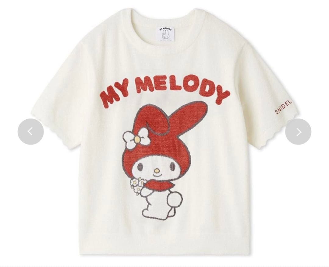 【お値下げ】snidel スナイデルホーム マイメロディニットプルオーバ