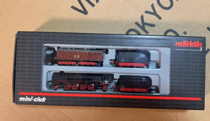 Zゲージ　旧ドイツ国鉄　41形SL牽引　除雪車セット　No.81361