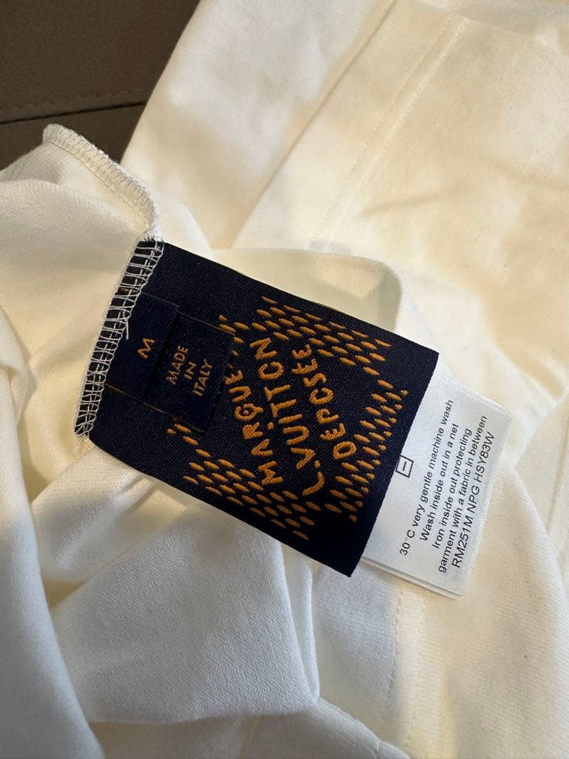 25SS！未使用タグ付き［ルイヴィトン］グラフィック　コットン Tシャツ　LV