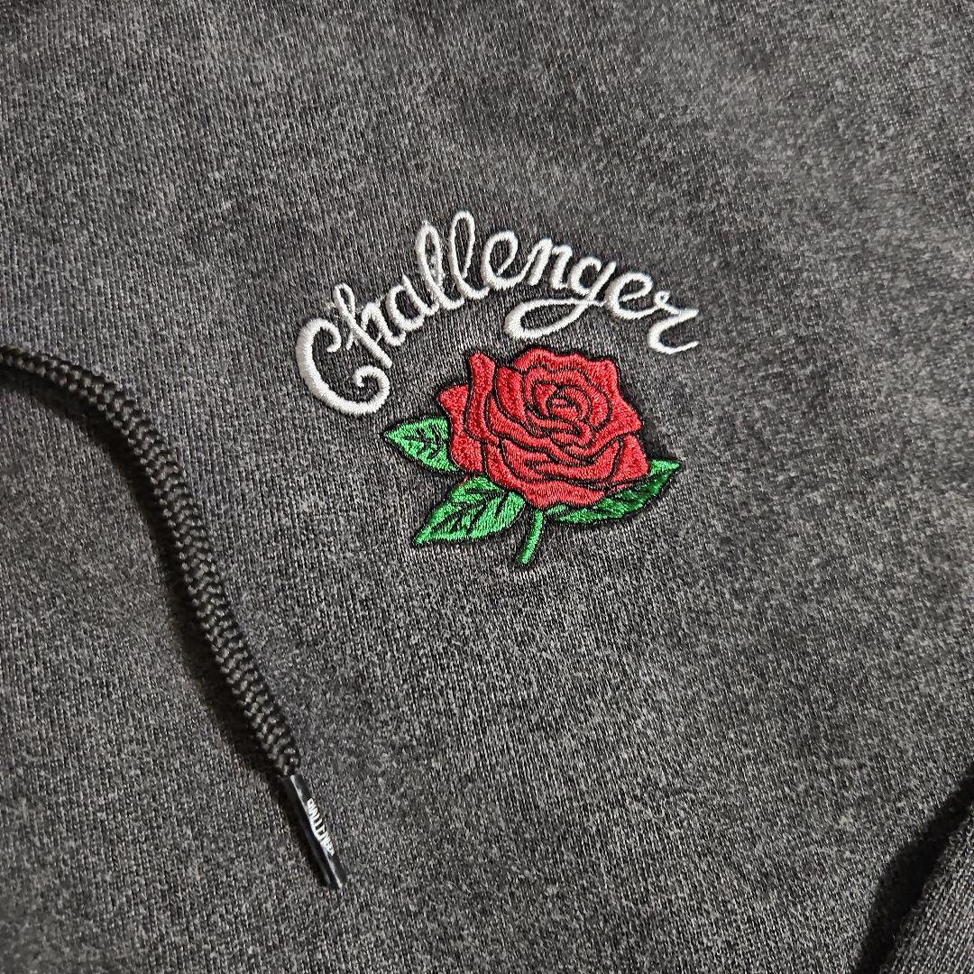 【CHALLENGER】ROSE 薔薇 ジップパーカー（XL）