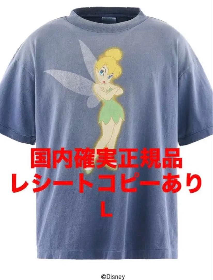 セントマイケル　TINKER BELL ディズニー　tシャツ　国内正規品　L