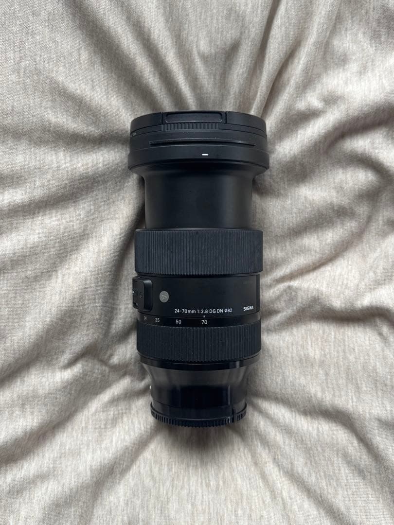 SIGMA 24-70mm F2.8 DG ソニーEマウント 美品 中古