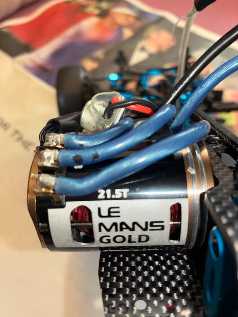 タミヤラジコンカー TRF419X カーボン製シャーシ、走行メカ付き