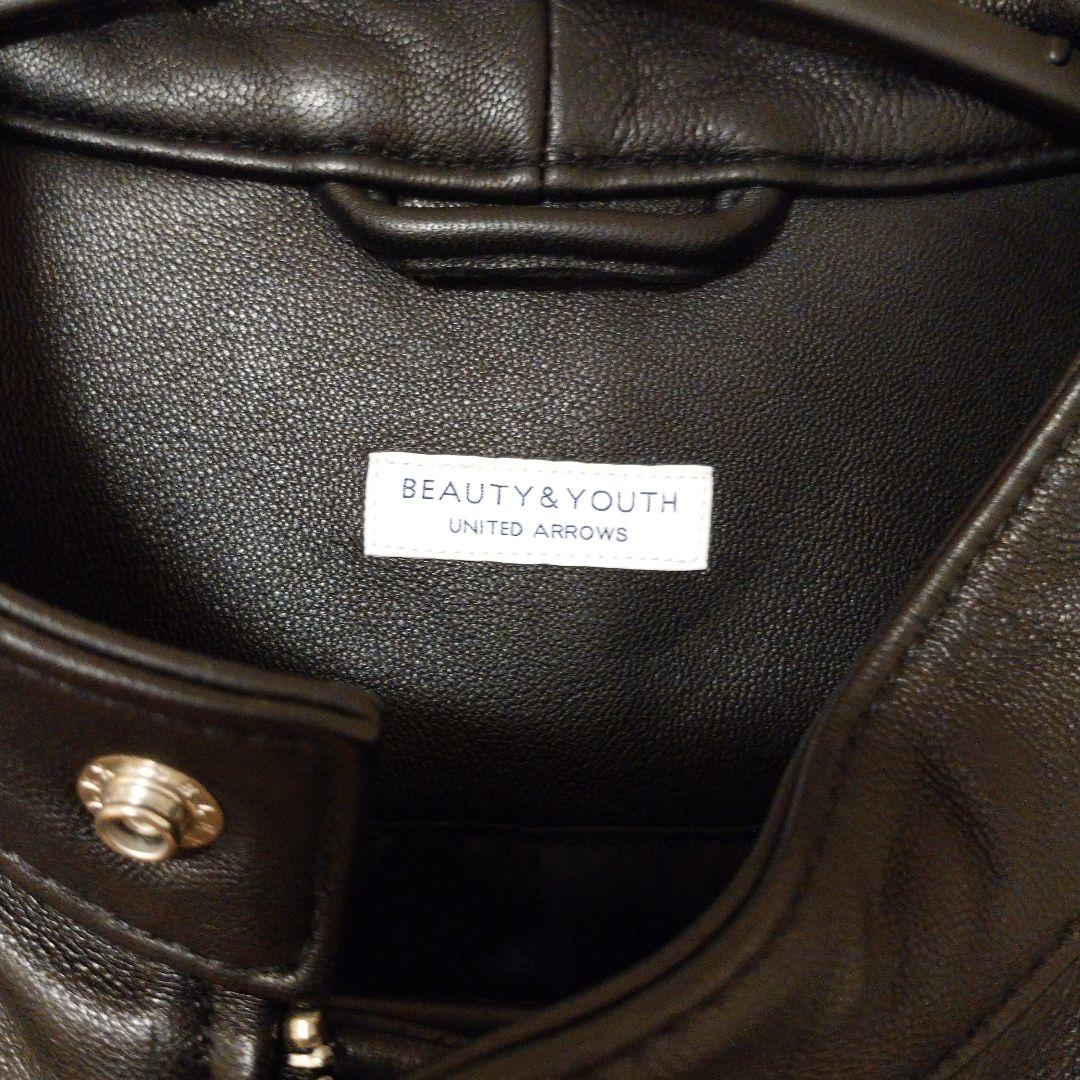 beauty&youth ユナイテッドアローズ　ライダースジャケット　 Lサイズ