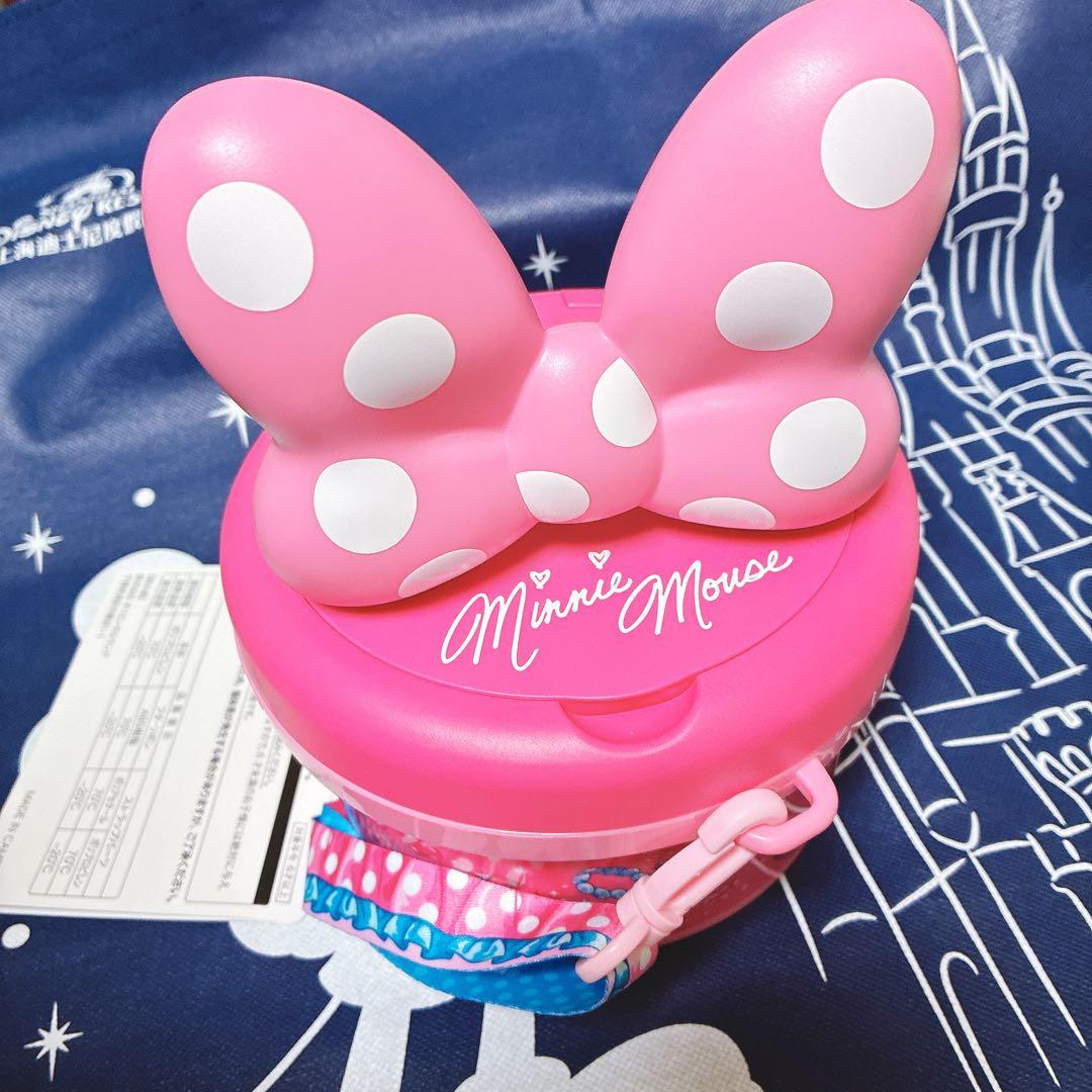 【新品未使用】ポップコーンバケット　スナックケース　セット　ミニー　パルパルーザ