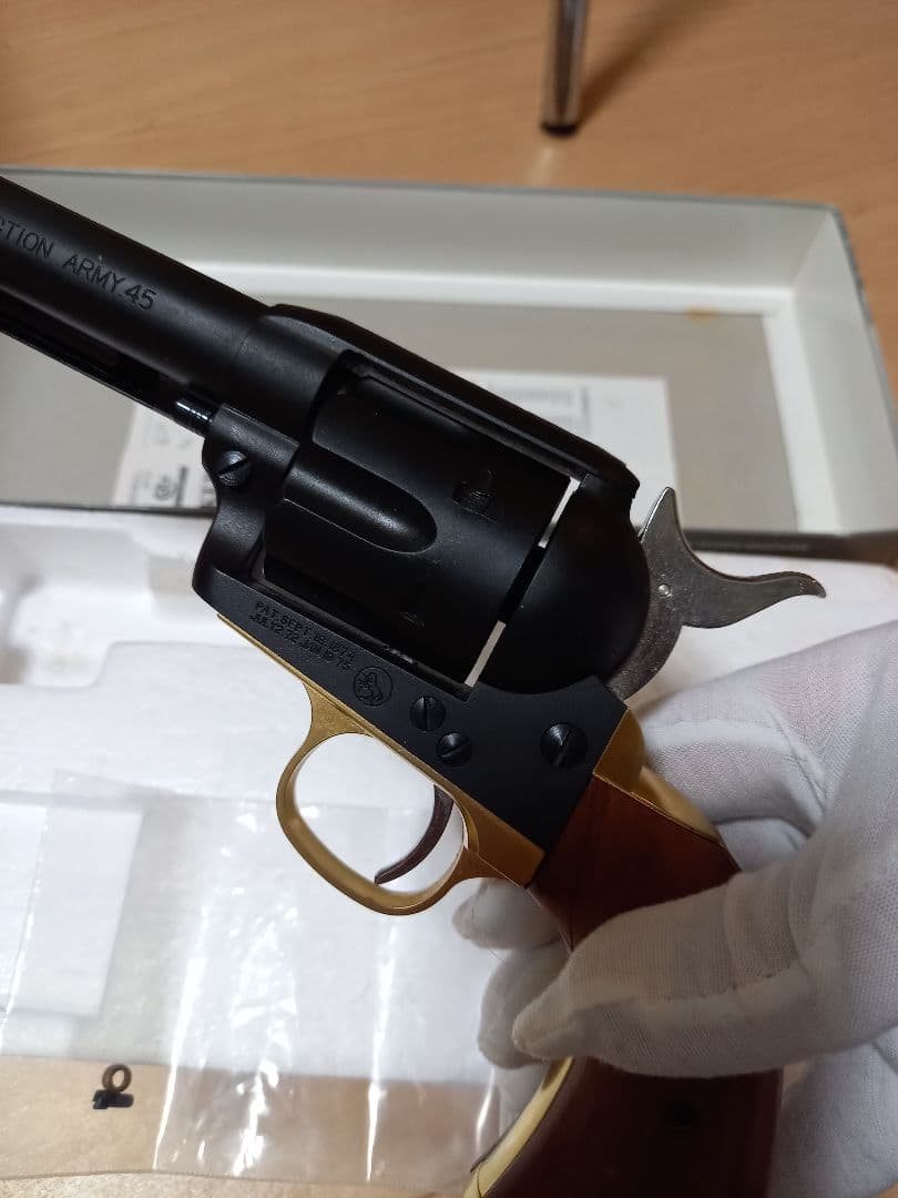 ミ*シ様 安！マルシン工業ガスガン COLT S.A.A.45 PEACE MA