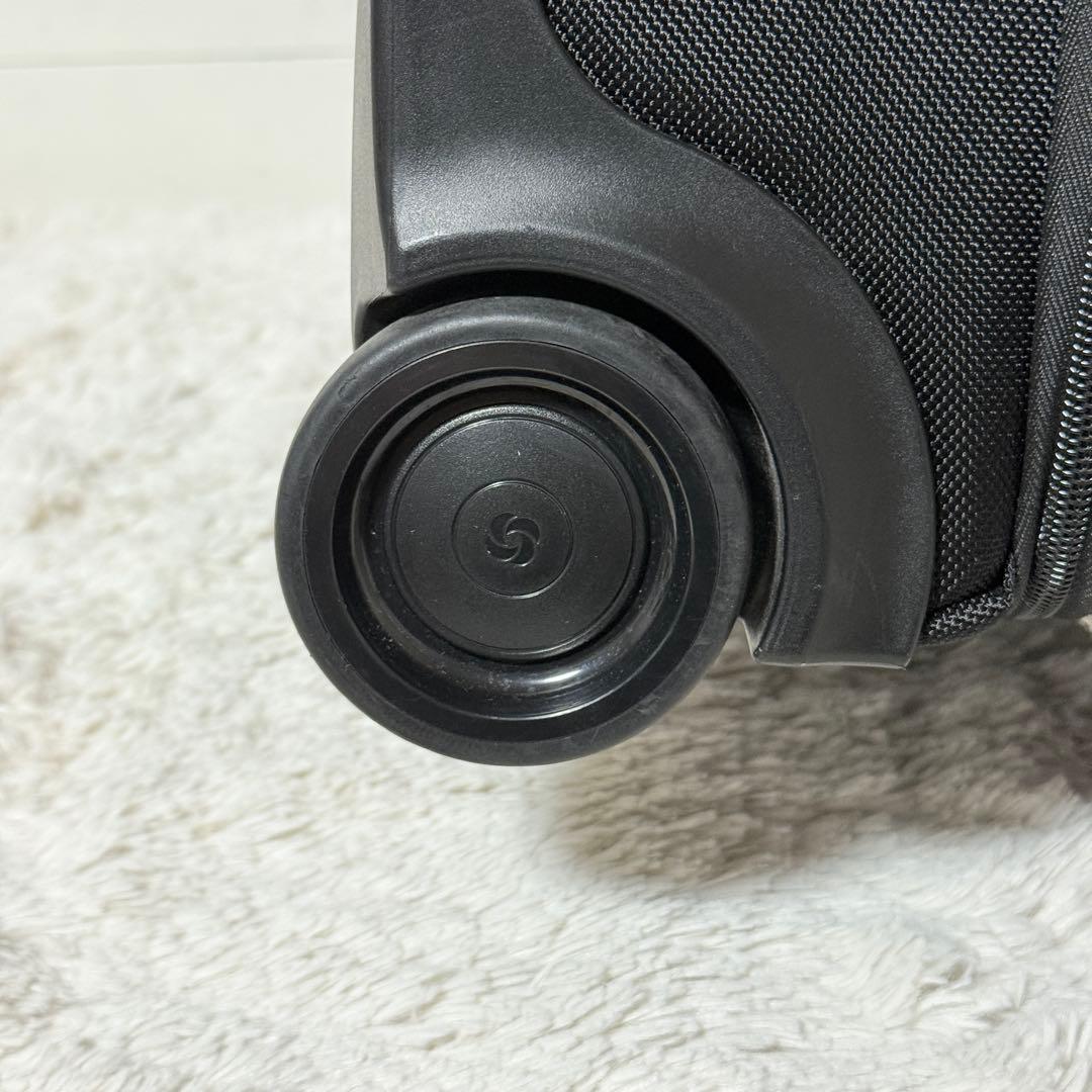 未使用✨サムソナイト　キャリーケース　ビジネスバッグ　2輪　黒　キャリーバッグ