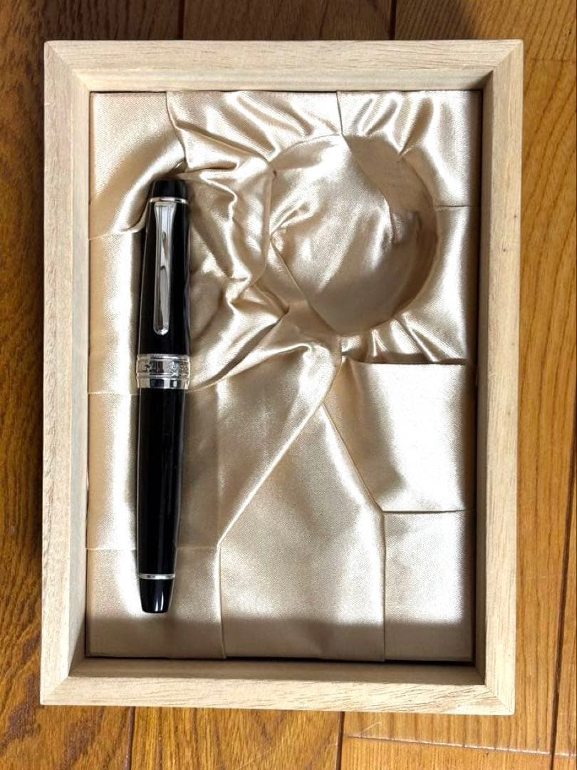 長原宣義　現代の名工　受賞記念万年筆 限定500本　木製箱付き