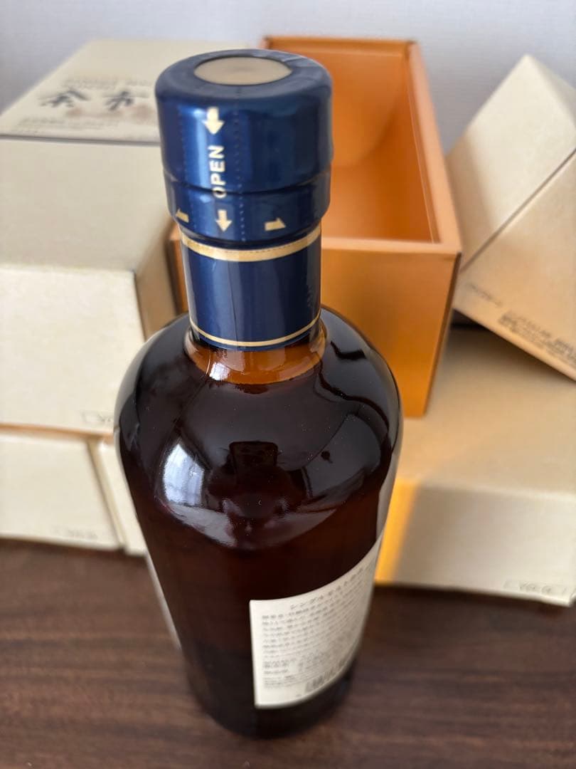 無*印様 ニッカシングルモルト　ウィスキー余市　5本　箱付き