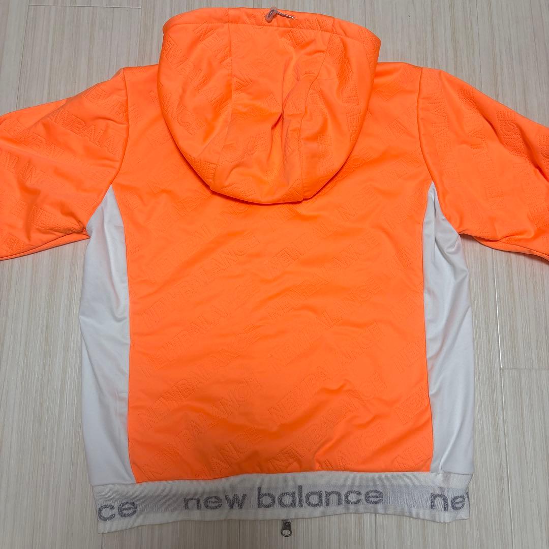 美品　ニューバランス　ゴルフ　セットアップ　防風　防寒　レディースウェア　裏起毛