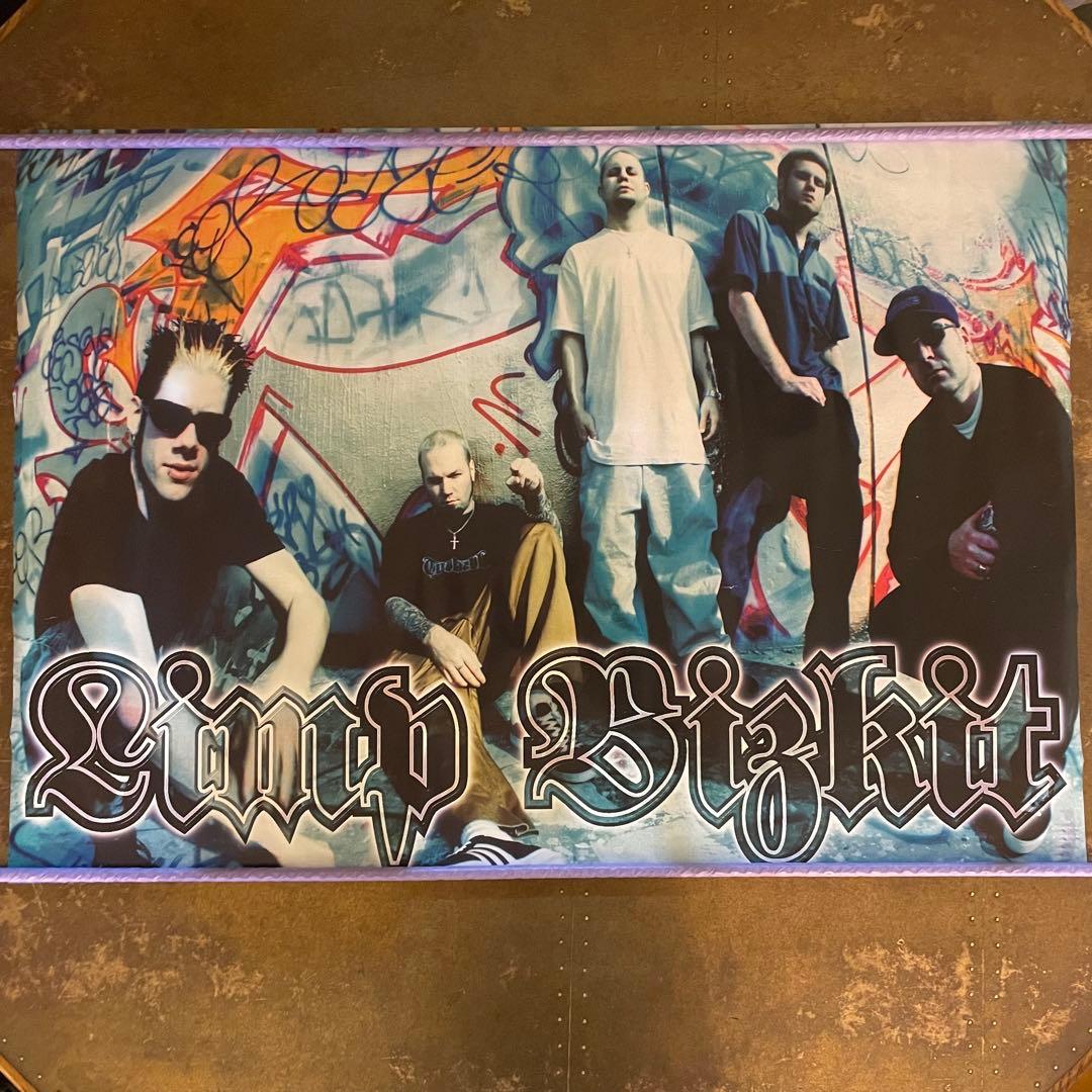 90s デッドストック Limp Bizkit 大判ポスター