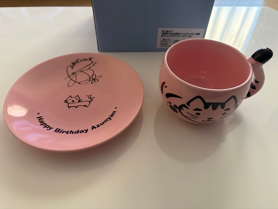 けいおん！！ 中野梓 バースデーセット 2種 まとめ売り マグカップ オルゴール