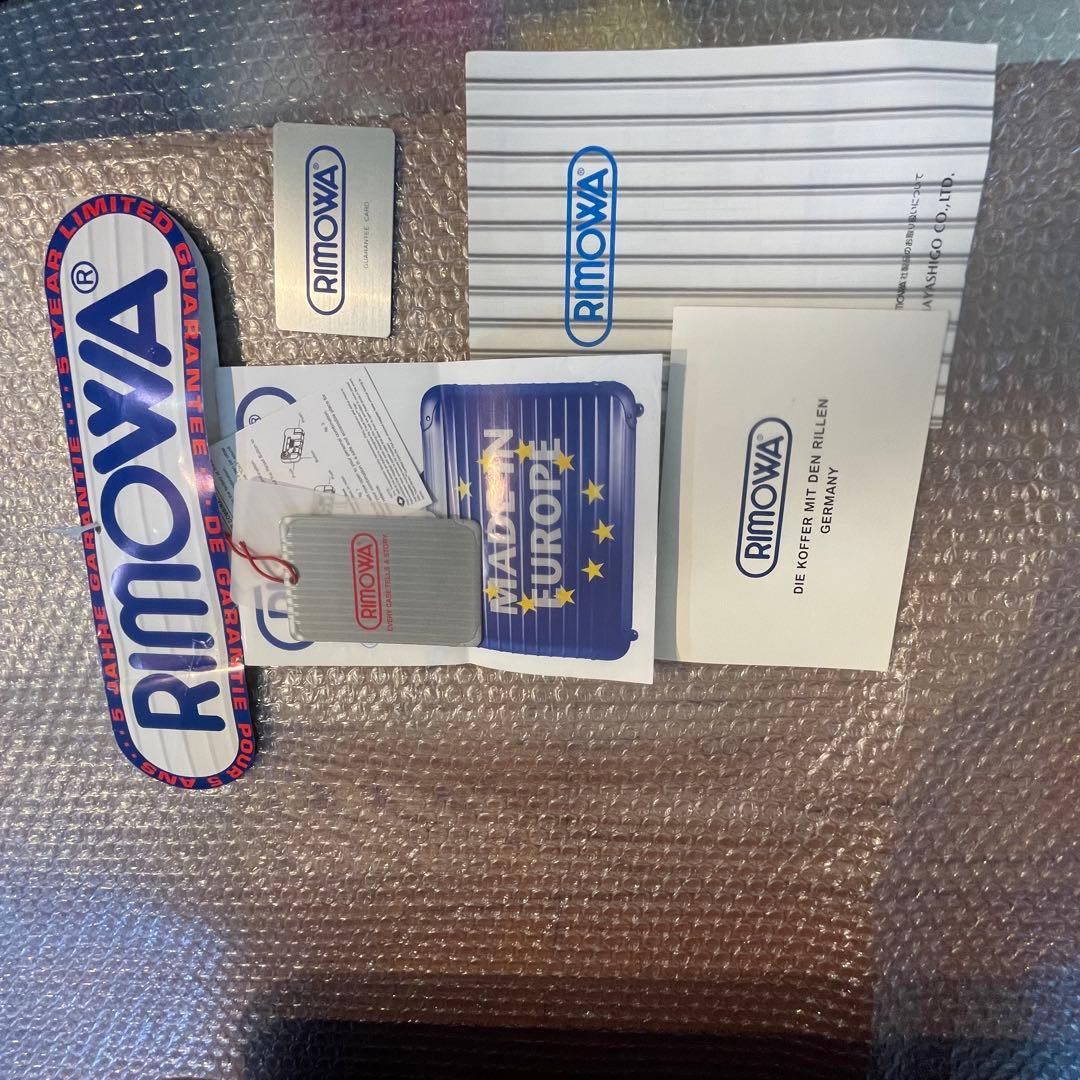 RIMOWA リモワ サルサ 51L 4輪 TSA マットレッド スーツケース