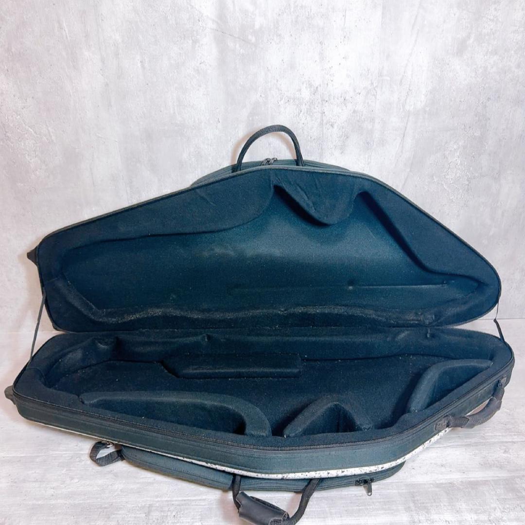 BAGS バリトンサックスファイバーケース キャスター付 ホワイト