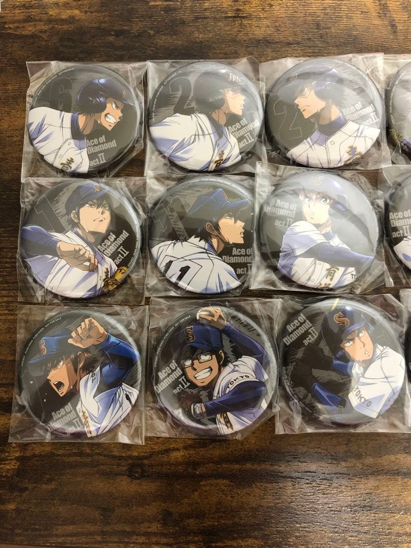 ダイヤのA act Ⅱ Blu-ray 特典 缶バッジ