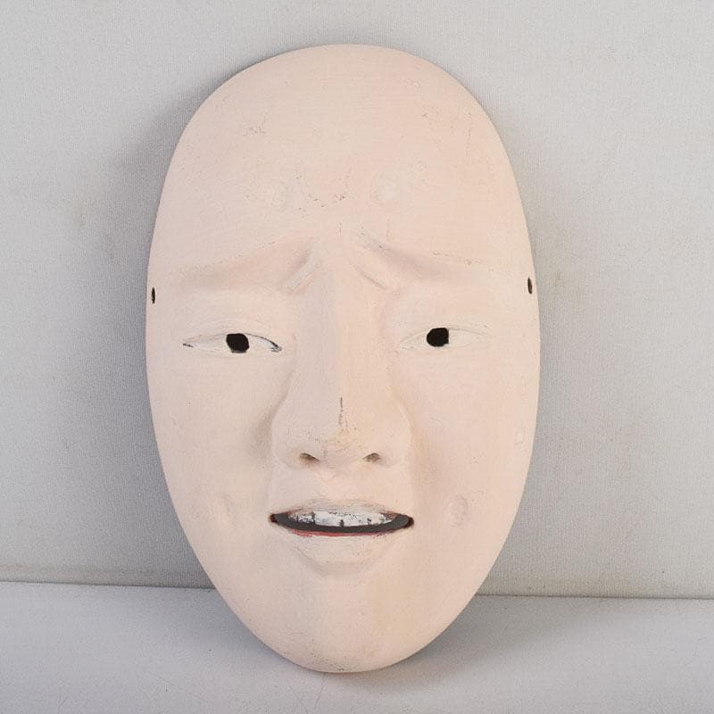 能面　能楽　雅楽　乾漆　中将　お面　V　R9499