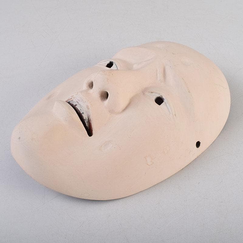 能面　能楽　雅楽　乾漆　中将　お面　V　R9499