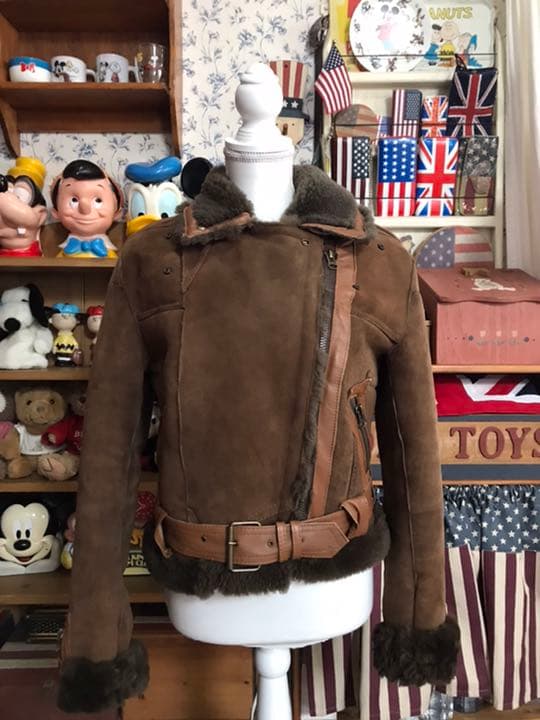 ヴィンテージ　ムートンジャケット