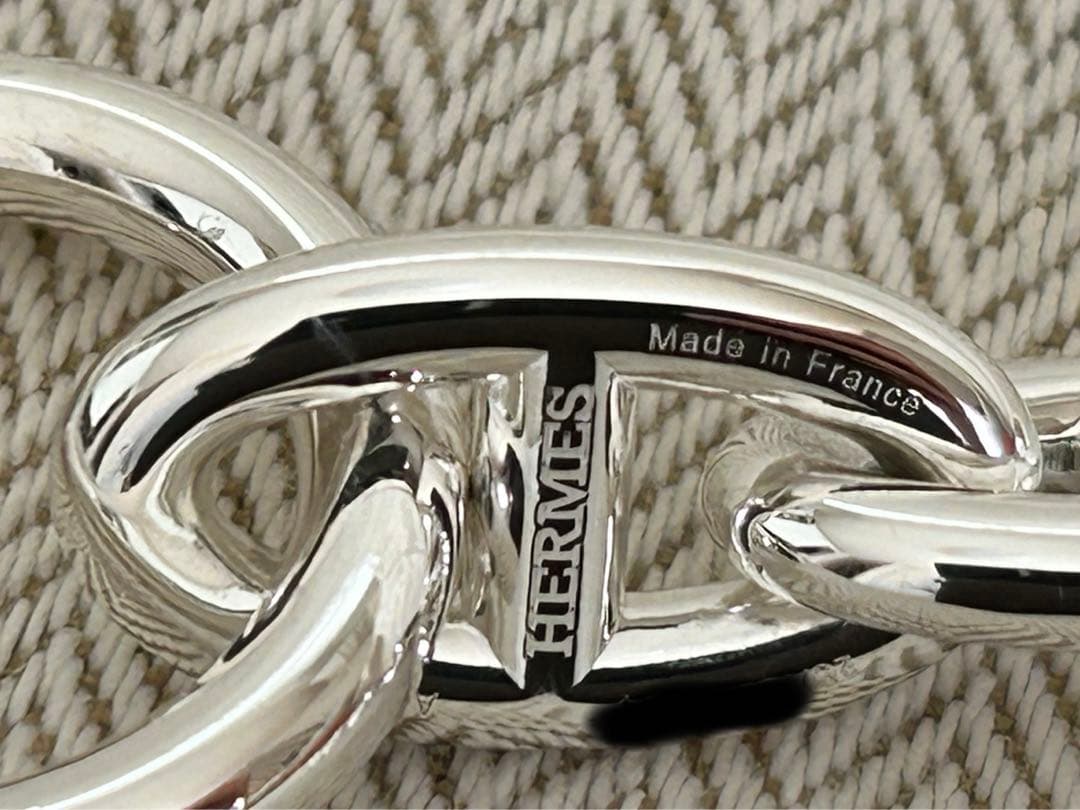 【新品未使用】HERMES エルメス シェーヌダンクル GM 14コマ