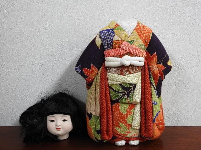 木目込人形　付属品あり　M905