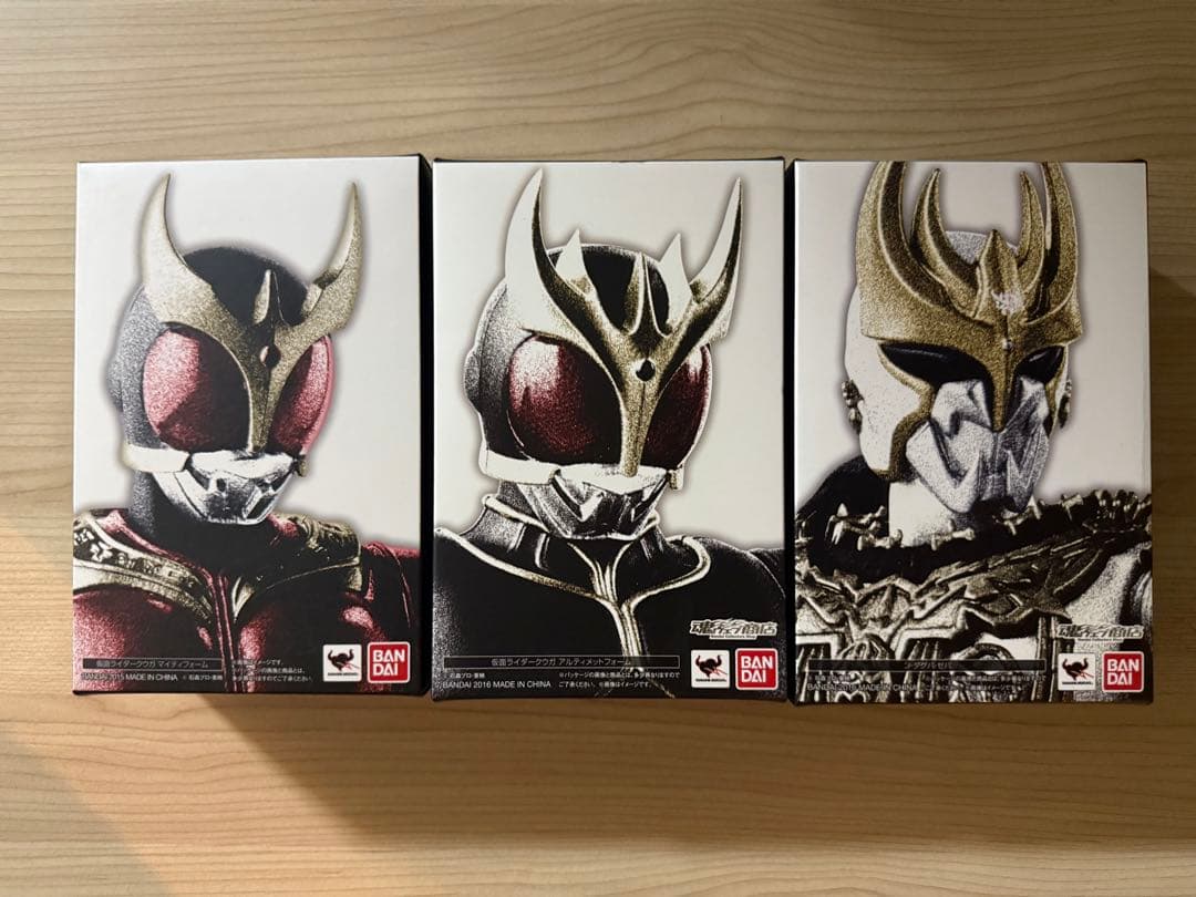 真骨彫仮面ライダークウガセット
