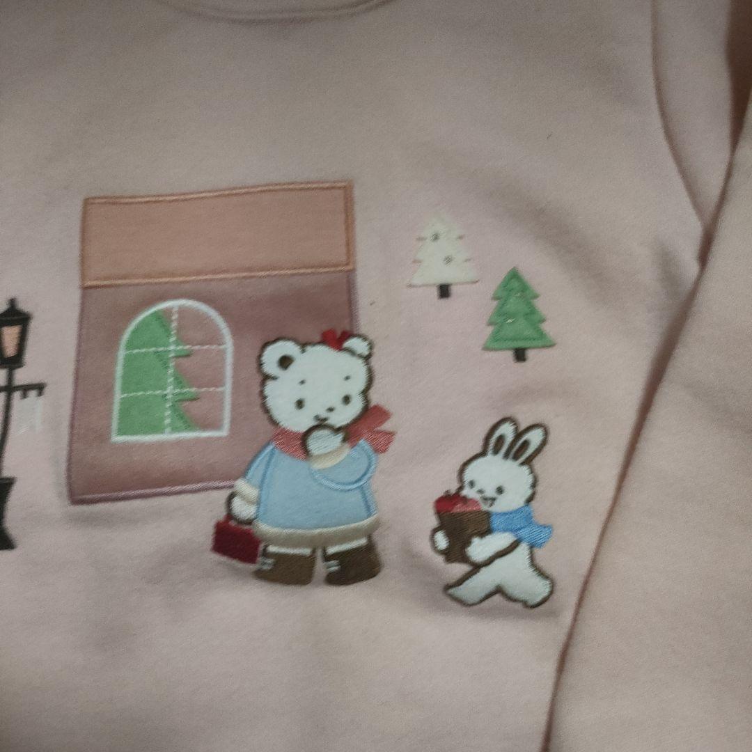 新品未使用品　ファミリア　リアちゃんトレーナー100