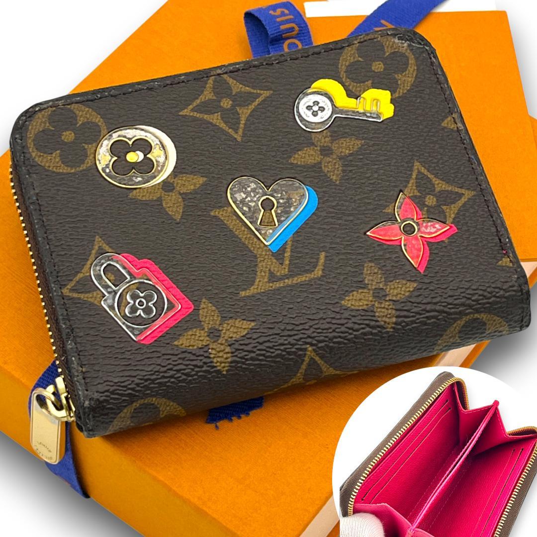 たぬき^_−☆様 ルイヴィトン モノグラム ジッピーパース ス❣ラブロック
