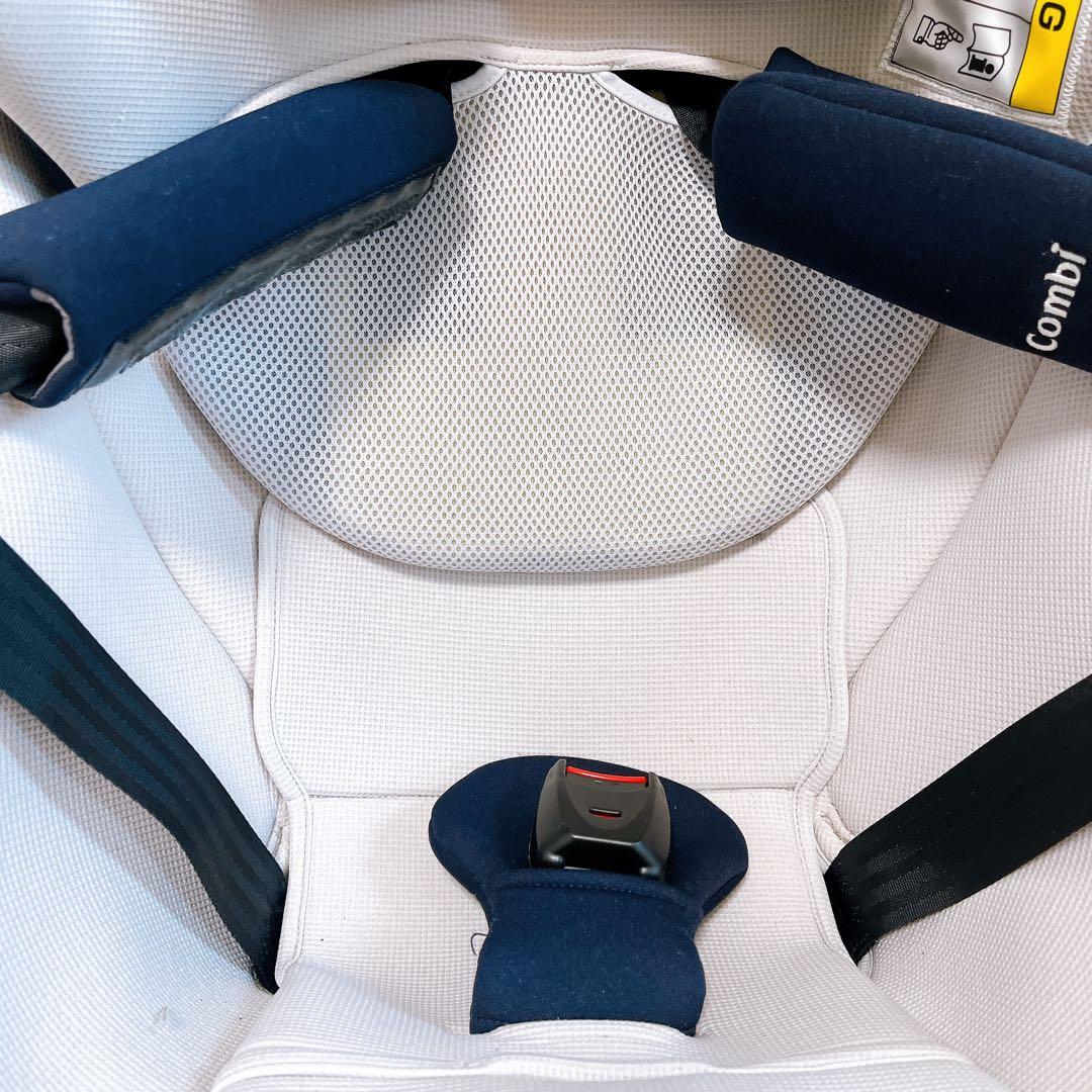 [美品]Combi クルームヴスマートLight ネイビー　isofix