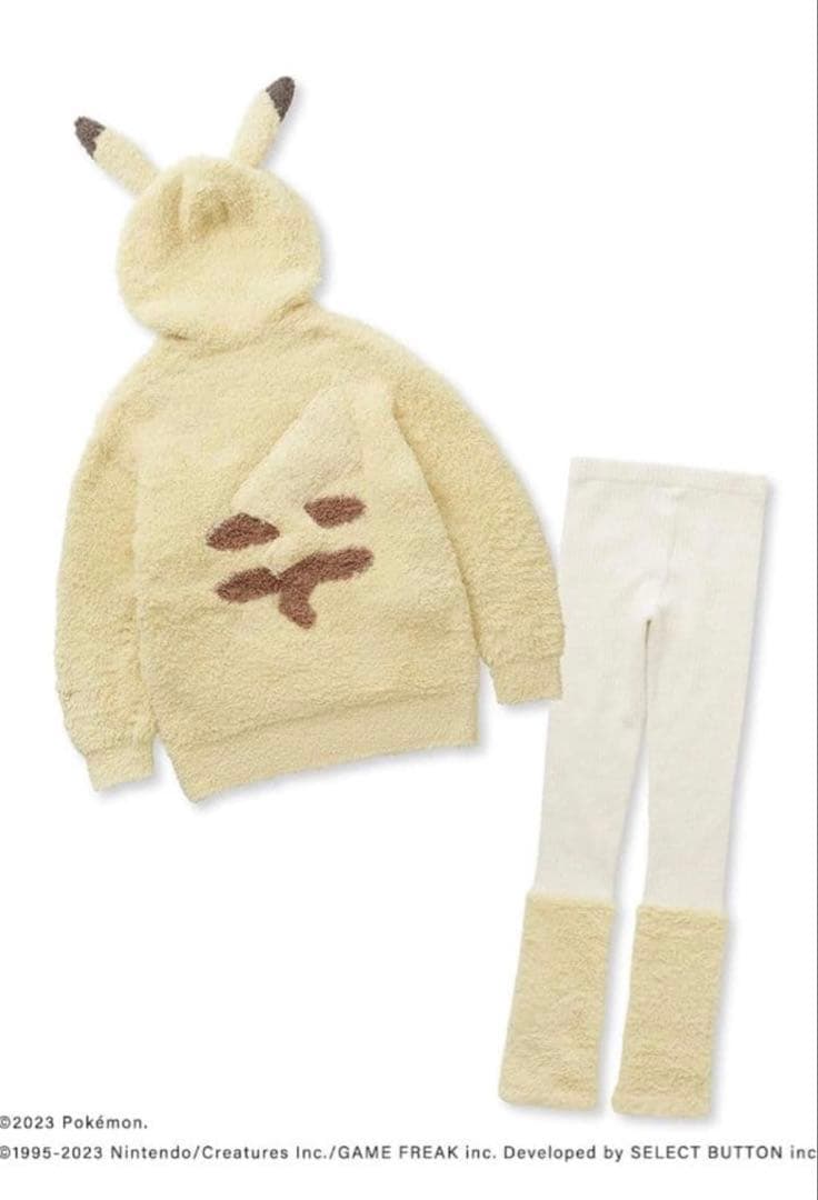 ジェラートピケ gelato pique ピカチュウ ルームウェア ポケモン