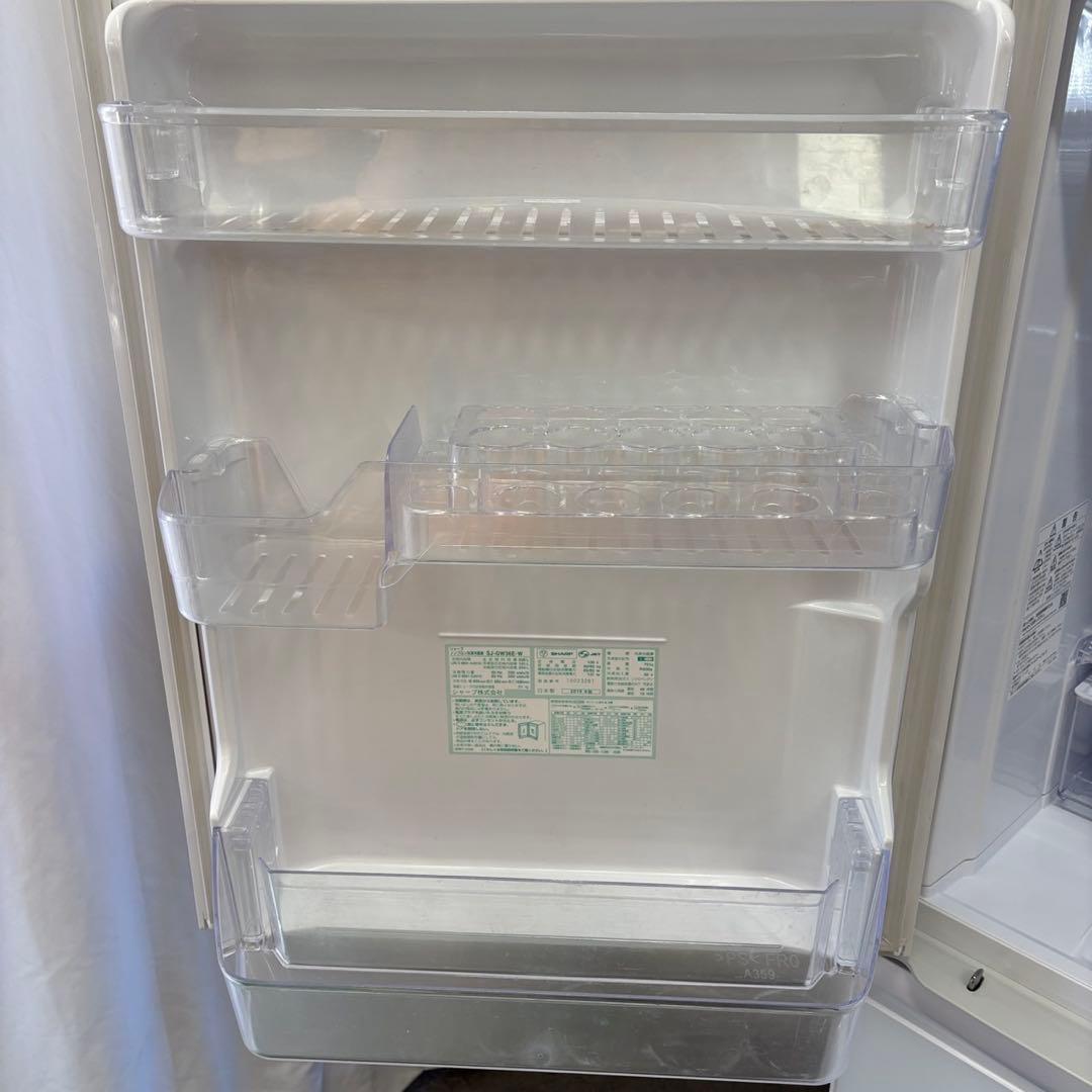 年始セール‼️31⭕️冷蔵庫　シャープ　大型400ℓ　両開き　安い　設置無料　綺麗